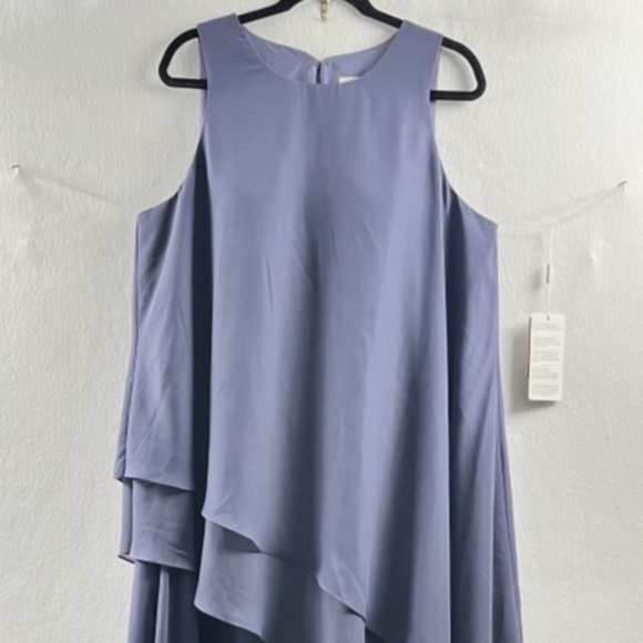Stacees Women's Plus Size 18 Special Occasion Maxi Dress Stormy NWT - Picture 1 of 7